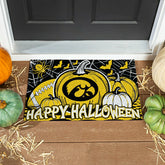 University of Iowa Halloween PVC Mat, 28"x16", Collegiate