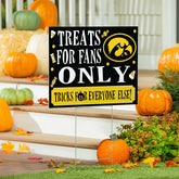 University of Iowa Yard Sign, Halloween Treats for Fans, Collegiate, Home
