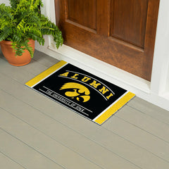 University of Iowa Alumni Mat, 28"x16", Collegiate