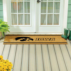 University of Iowa Extra Large One Color Coir Mat, 60"x24", Collegiate