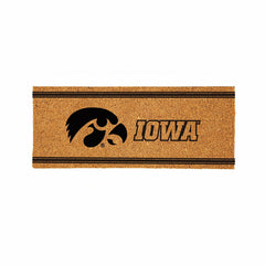 University of Iowa Extra Large One Color Coir Mat, 60"x24", Collegiate