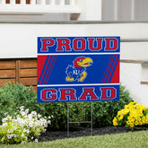 University of Kansas Coroplast Yard Sign Graduate, Collegiate, Home