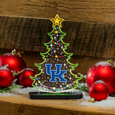 University of Kentucky College Holiday Tree Desklite LED Decor, Collegiate, Home
