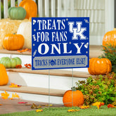 University of Kentucky Yard Sign, Halloween Treats for Fans, Collegiate, Home