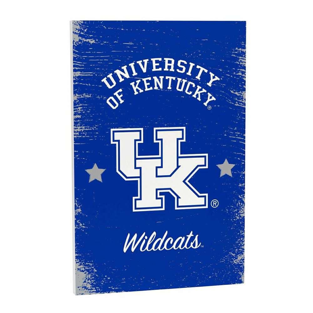 University of Kentucky Wood Wall Sign, 16x24, Collegiate, Home