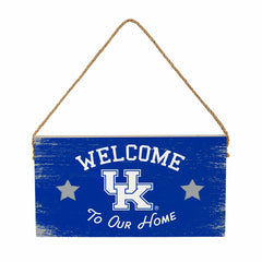 University of Kentucky Wood Wall Sign, 6x11, Collegiate, Home