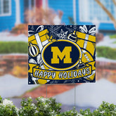 University Of Michigan Yard Sign, Holiday, Collegiate, Home