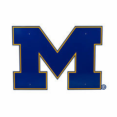 University Of Michigan Premier Metal Wall Art, Collegiate, Home