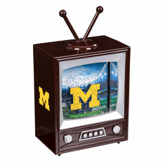University Of Michigan Vintage TV Water Lantern, Collegiate, Home