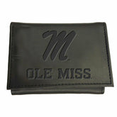 University of Mississippi, Tri-Fold Wallet, Black, Collegiate, Home