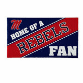 University of Mississippi, PVC Mat COLOR, Home of a Fan, Collegiate