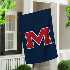 University of Mississippi Applique House Flag, Collegiate, Home