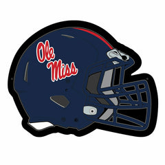 LED Wall Decor, Helmet, University of Mississippi, Collegiate, Home