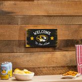 University of Missouri Wood Wall Sign, 6x11, Collegiate, Home