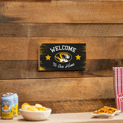 University of Missouri Wood Wall Sign, 6x11, Collegiate, Home