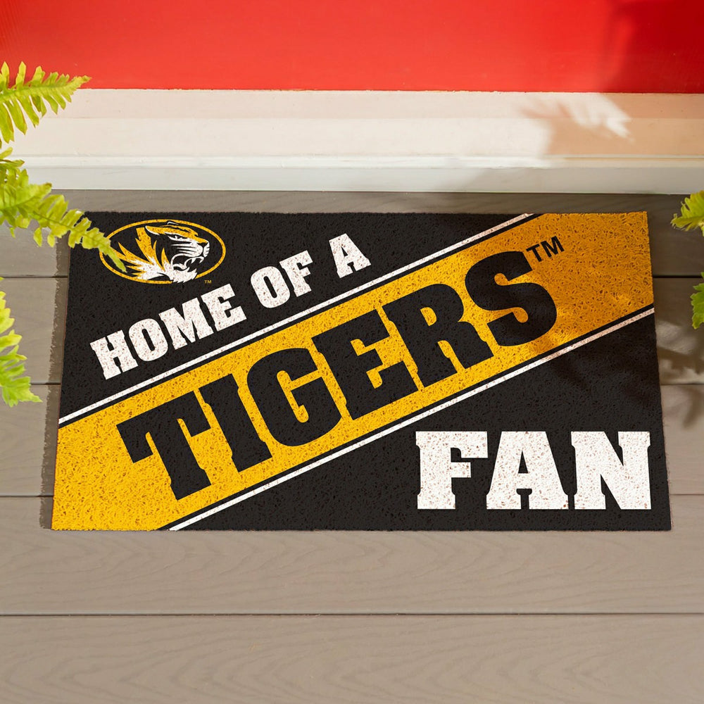 University of Missouri, PVC Mat COLOR, Home of a Fan, Collegiate