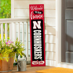 University of Nebraska 47" Double Sided Leaner, Halloween, Collegiate, Home