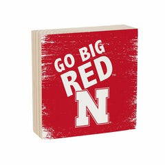 University of Nebraska Plock, Down Home Fans, 6x6, Collegiate, Home