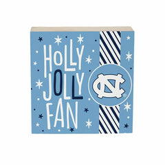 University of North Carolina Block, Holiday, 6x6, Collegiate, Home