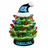 4" Mini LED Tabletop Christmas Tree, Set of 2, University of North Car, Collegiate, Home