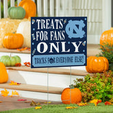 University of North Carolina Yard Sign, Halloween Treats for Fans, Collegiate, Home