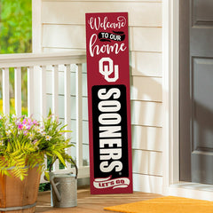 47" Double Sided Leaner, University of Oklahoma, Halloween, Collegiate, Home