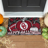 University of Oklahoma Halloween PVC Mat, 28"x16", Collegiate