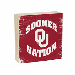 University of Oklahoma Plock, Down Home Fans, 6x6, Collegiate, Home