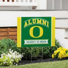 University of Oregon Coroplast Yard Sign Alumni, Collegiate, Home