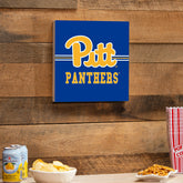 University of Pittsburgh Wood Wall Sign, 12x12, Collegiate, Home