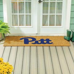 University of Pittsburgh Extra Large Full Color Coir Mat, 60"x24", Collegiate