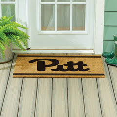 University of Pittsburgh Large One Color Coir Mat, 36"x24", Collegiate