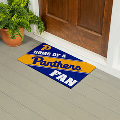 University of Pittsburgh, PVC Mat COLOR, Home of a Fan, Collegiate