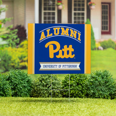 University of Pittsburgh Coroplast Yard Sign Alumni, Collegiate, Home