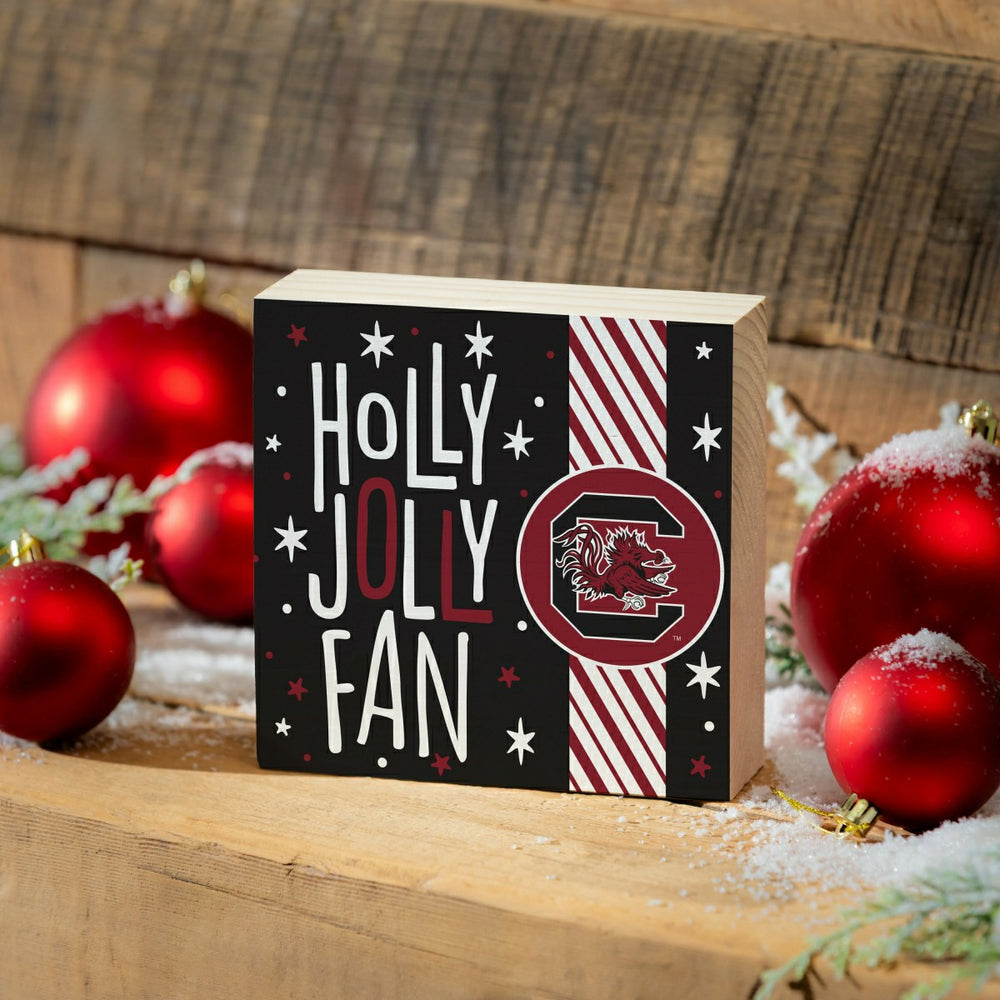University of South Carolina Block, Holiday, 6x6, Collegiate, Home