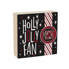 University of South Carolina Block, Holiday, 6x6, Collegiate, Home