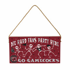 University of South Carolina Halloween Wood Wall Sign, 6x11, Collegiate, Home