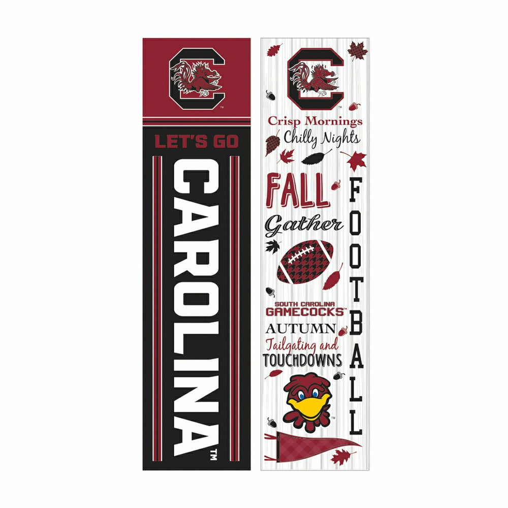 46" Double Sided Leaner, University of South Carolina, Fall Seasonal, Collegiate, Home