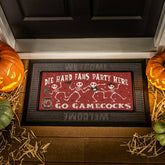University of South Carolina Flocked Coir Halloween Sassafras Switch M, Collegiate