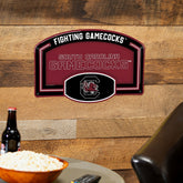 University of South Carolina USA Embossed Steel Wall Sign, 11" x 17", Collegiate, Home
