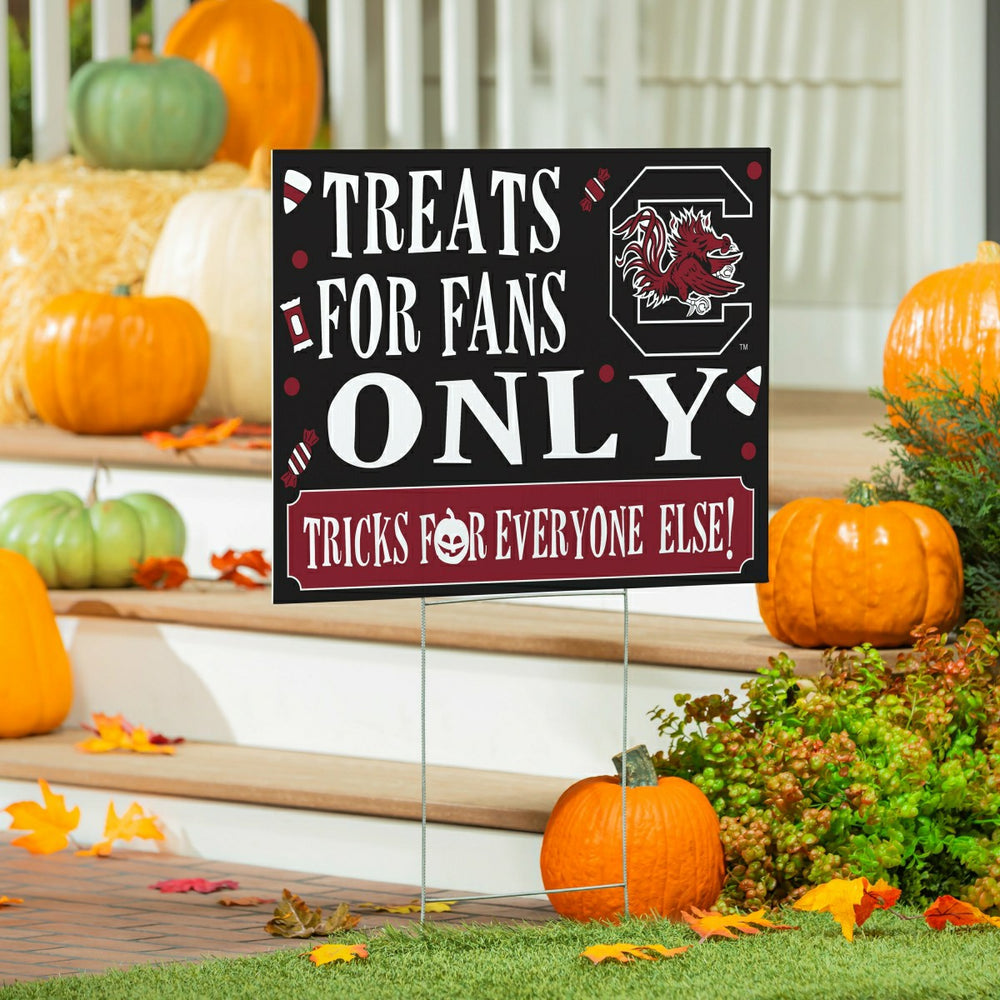 University of South Carolina Yard Sign, Halloween Treats for Fans, Collegiate, Home