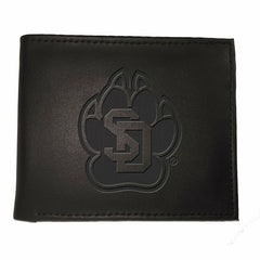 University of South Dakota, Bi-Fold Wallet, Black, Collegiate, Home