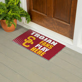 University of Southern California Fan Mat, 28"x16", Collegiate