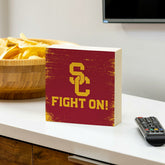 University of Southern California Plock, Down Home Fans, 6x6, Collegiate, Home