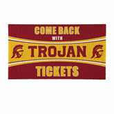 28" x 16" PVC Trapper Mat, Come Back with Tickets, University of South, Collegiate