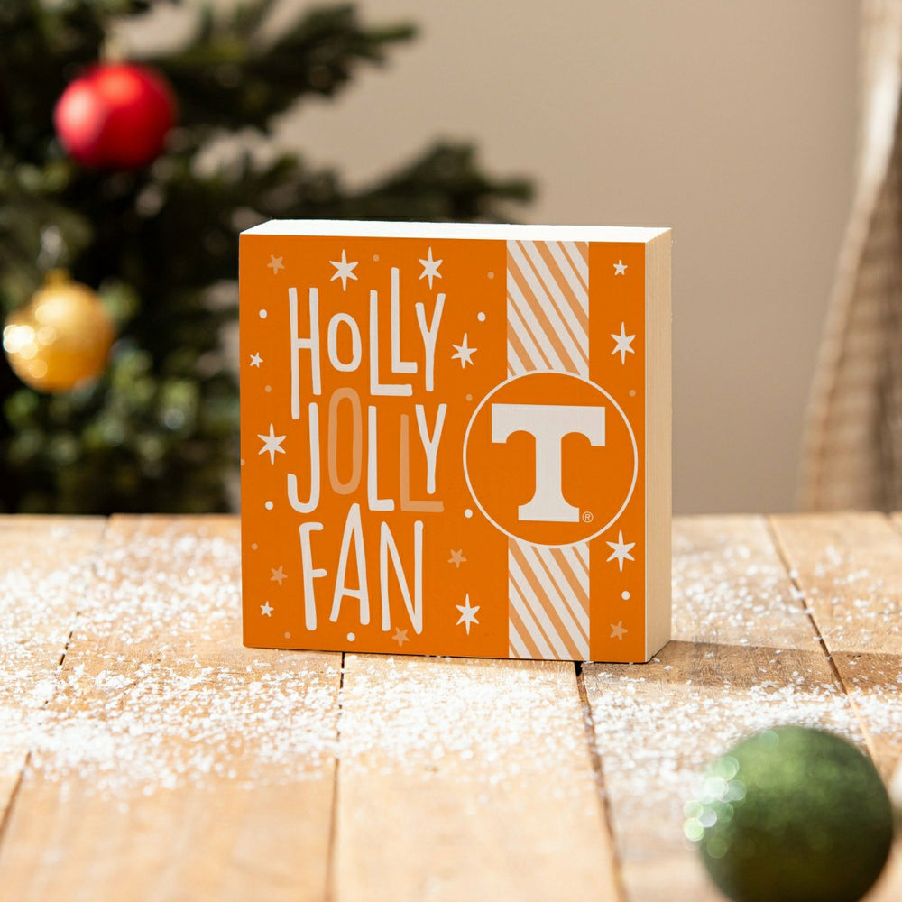 University of Tennessee Block, Holiday, 6x6, Collegiate, Home