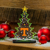 University of Tennessee College Holiday Tree Desklite LED Decor, Collegiate, Home