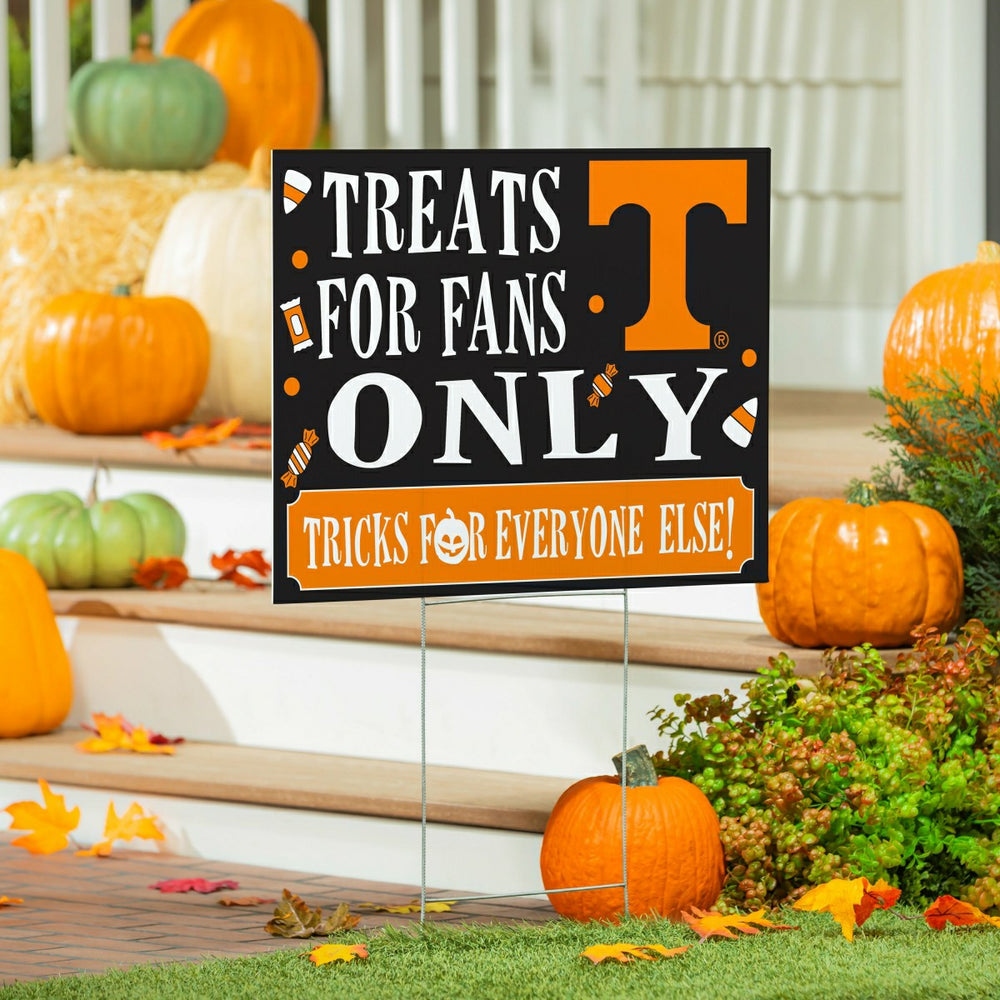 University of Tennessee Yard Sign, Halloween Treats for Fans, Collegiate, Home