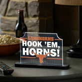 University of Texas College Rectangle Desklite LED Decor, Collegiate, Home