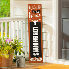 47" Double Sided Leaner, University of Texas, Halloween, Collegiate, Home